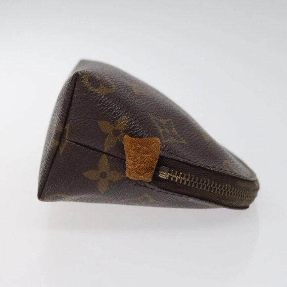 LOUIS VUITTON Monogram Pochette Cosmetic PM Cosmetic Pouch M47515 LV Auth 116305 - Picture 6 of 16